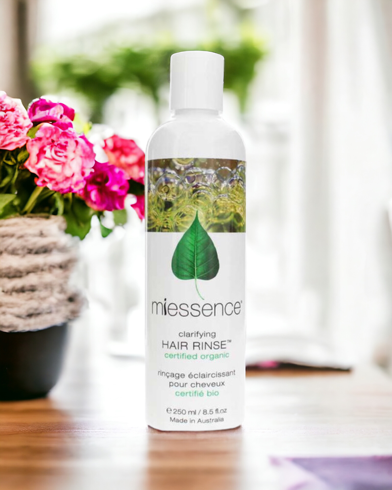 Miessence Claryfiyng Hair Rinse - roztok na vlasy Organic Skin Care